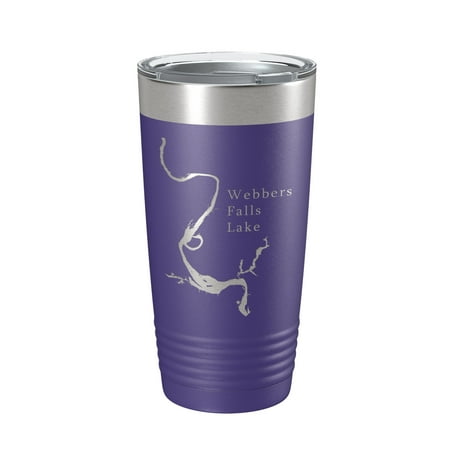Webbers Falls Lake Map Tumbler Travel Mug Insulated Laser Engraved Coffee Cup Oklahoma 20 oz Purple
Webbers Falls Lake Map Tumbler Travel Mug Insulated Laser Engraved Coffee Cup Oklahoma 20 oz Purple