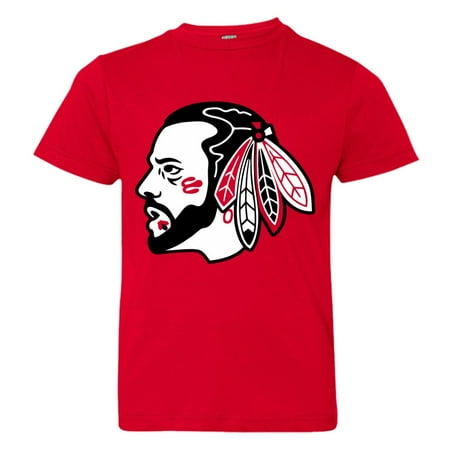 LICENSED Pro Wrestling Tees™ Youth CM Punk Hawks HQ Fashion Tee