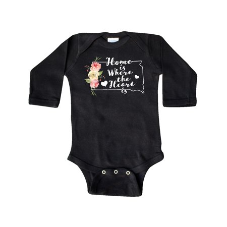 Inktastic South Dakota Home is Where The Heart is with Watercolor Floral Gift Baby Girl Long Sleeve Bodysuit
Inktastic South Dakota Home is Where The Heart is with Watercolor Floral Gift Baby Girl Long Sleeve Bodysuit
