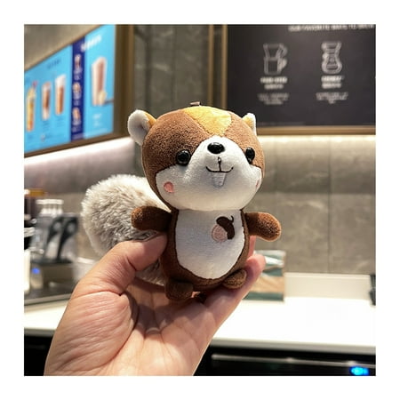 Squirrel Stuffed Doll Schoolbag Accessories Pendant Plush Cartoon Ornament 
Squirrel Stuffed Doll Schoolbag Accessories Pendant Plush Cartoon Ornament