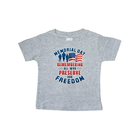 Inktastic Memorial Day Military Freedom Appreciation Gift Baby Boy or Baby Girl T-Shirt
Inktastic Memorial Day Military Freedom Appreciation Gift Baby Boy or Baby Girl T-Shirt