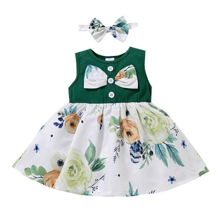 2023 Summer Savings Girls Dress PEZHADA Toddler Baby Girls Outfits Bow Small Floral Print Romper Kids Dress Two-piece Green 80
2023 Summer Savings Girls Dress PEZHADA Toddler Baby Girls Outfits Bow Small Floral Print Romper Kids Dress Two-piece Green 80