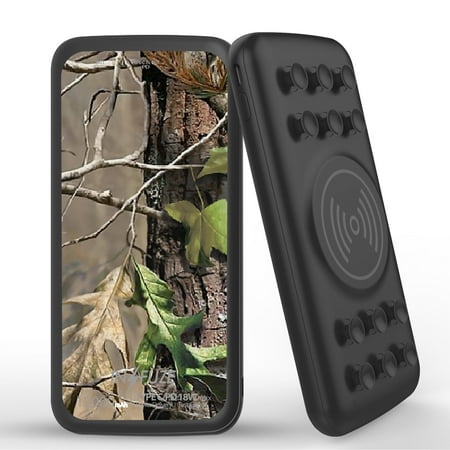 INFUZE Portable Charger for Google Pixel 7 (Qi Wireless 12000 mAh External Battery 18W Power Delivery with Suction Cups) - Hunting Camo Leaves
INFUZE Portable Charger for Google Pixel 7 (Qi Wireless 12000 mAh External Battery 18W Power Delivery with Suction Cups) - Hunting Camo Leaves