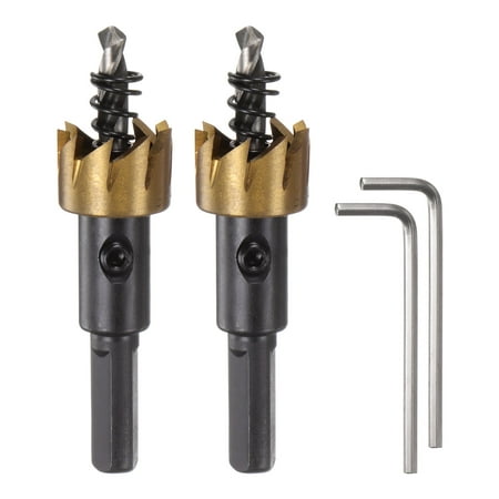 Uxcell 18mm M35 HSS (High Speed Steel) Hole Saw Drill Bit Cutter for Stainless Steel Alloy Metal 2 Pack
Uxcell 18mm M35 HSS (High Speed Steel) Hole Saw Drill Bit Cutter for Stainless Steel Alloy Metal 2 Pack