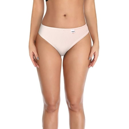 KaLI_store Cotton Panties For Women Women s Underwear Cotton or Bamboo Viscose Soft Bikini Panties Lace Trim Panties For Women Cotton