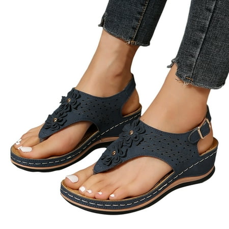 Oyedens Beach Sandals for Women Vintage Roman Flip Flop Casual Wide Comfort Orthopedic Sandals
Oyedens Beach Sandals for Women Vintage Roman Flip Flop Casual Wide Comfort Orthopedic Sandals