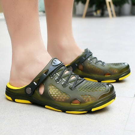 HIBRO Summer Casual Men s Flats Breathable Antiskid Sandals Slippers Beach Hole Shoes
HIBRO Summer Casual Men s Flats Breathable Antiskid Sandals Slippers Beach Hole Shoes