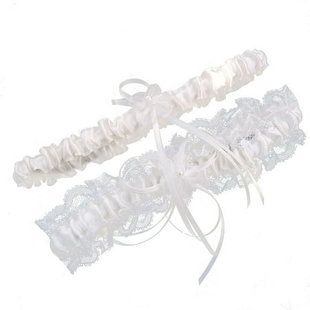 Tangser Garters for Bride Lace Wedding Bridal Garters with Toss Away (Cream White)
Tangser Garters for Bride Lace Wedding Bridal Garters with Toss Away (Cream White)