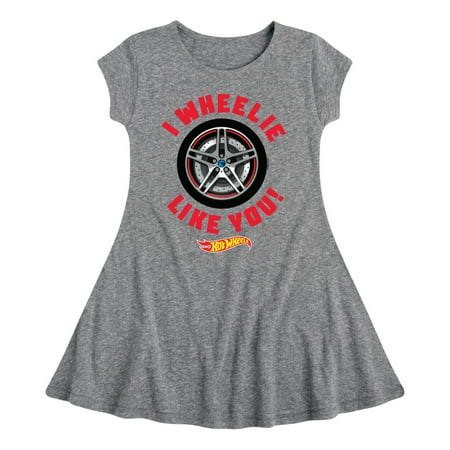 Hot Wheels - Valentine s I Wheelie Like You - Toddler And Youth Girls Fit And Flare Dress
Hot Wheels - Valentine s I Wheelie Like You - Toddler And Youth Girls Fit And Flare Dress