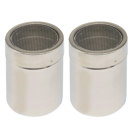 2Pcs Creative Powder Dredger Stainless Steel Spice Shaker Jars Seasoning Bottle
2Pcs Creative Powder Dredger Stainless Steel Spice Shaker Jars Seasoning Bottle