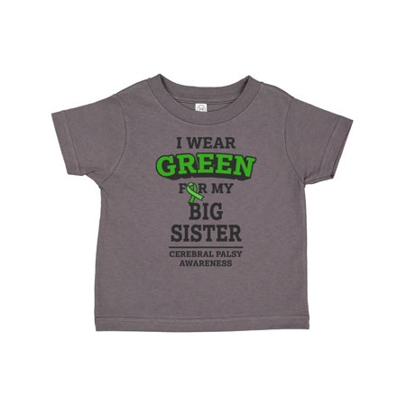 Inktastic I Wear Green For My Big Sister For Cerebral Palsy Gift Toddler Boy or Toddler Girl T-Shirt
Inktastic I Wear Green For My Big Sister For Cerebral Palsy Gift Toddler Boy or Toddler Girl T-Shirt