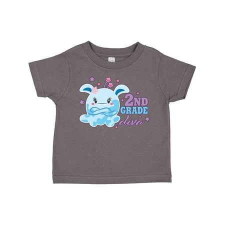 Inktastic 2nd Grade Diva with Cute Blue Monster Gift Toddler Toddler Girl T-Shirt
Inktastic 2nd Grade Diva with Cute Blue Monster Gift Toddler Toddler Girl T-Shirt