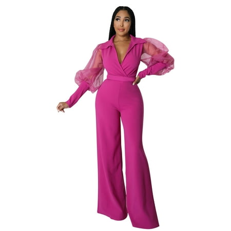 Jumpsuits Bodysuit For Women Womens Jumpsuits Long Sleeve Mesh V Neck Casual Style Long Sleeve Rompers Wide Jumpsuits Body Suits Women Clothing Underwear Pajamas Lingerie For Women
Jumpsuits Bodysuit For Women Womens Jumpsuits Long Sleeve Mesh V Neck Casual Style Long Sleeve Rompers Wide Jumpsuits Body Suits Women Clothing Underwear Pajamas Lingerie For Women
