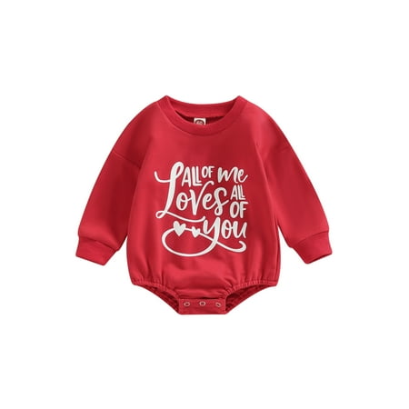 Bagilaanoe Newborn Baby Girl Boy Valentine s Day Rompers Letter Heart Print Long Sleeve Bodysuits 3M 6M 12M 18M 24M Infant Casual One Piece Short Jumpsuit 
Bagilaanoe Newborn Baby Girl Boy Valentine s Day Rompers Letter Heart Print Long Sleeve Bodysuits 3M 6M 12M 18M 24M Infant Casual One Piece Short Jumpsuit