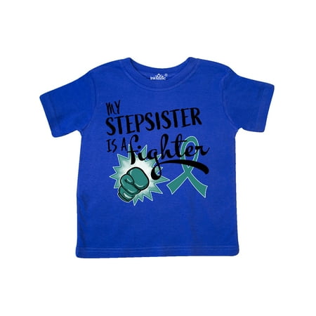 Inktastic Ovarian Cancer Awareness My Stepsister is a Fighter Gift Toddler Boy or Toddler Girl T-Shirt
Inktastic Ovarian Cancer Awareness My Stepsister is a Fighter Gift Toddler Boy or Toddler Girl T-Shirt