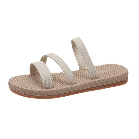zttd ladies fashion solid color cloth lace combination open toed straw woven sole flat slippers women s slipper a
zttd ladies fashion solid color cloth lace combination open toed straw woven sole flat slippers women s slipper a