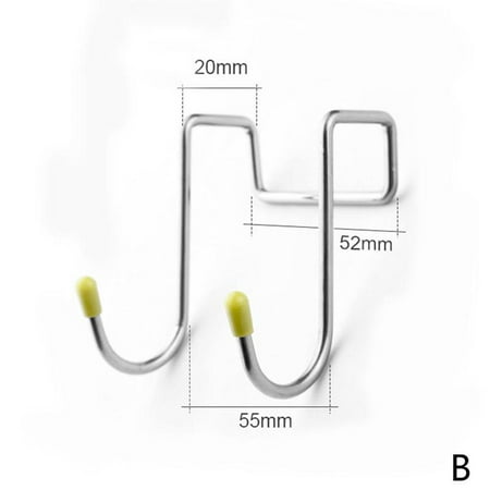 Stainless steel S-shaped hook wall hanging bathroom kitchen V5N9 door S-shaped hook back hook S8V7
Stainless steel S-shaped hook wall hanging bathroom kitchen V5N9 door S-shaped hook back hook S8V7
