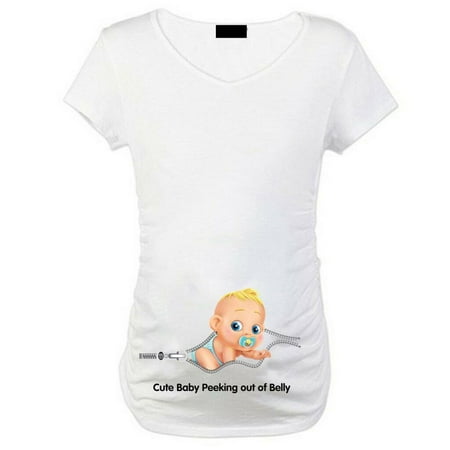 Taicanon Women Funny Maternity Shirts Short Sleeve Maternity T-Shirt Top Pregnancy(White-XL)
Taicanon Women Funny Maternity Shirts Short Sleeve Maternity T-Shirt Top Pregnancy(White-XL)