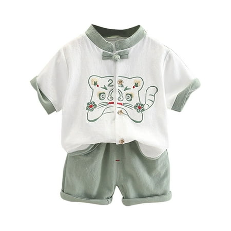 KUNKASA Girls Boys Casual Pullover Outfits Set Summer New Ethnic Style And Linen Short Sleeved Solid Color Two Piece Kids Fashion Clothes 3-4 Years
KUNKASA Girls Boys Casual Pullover Outfits Set Summer New Ethnic Style And Linen Short Sleeved Solid Color Two Piece Kids Fashion Clothes 3-4 Years