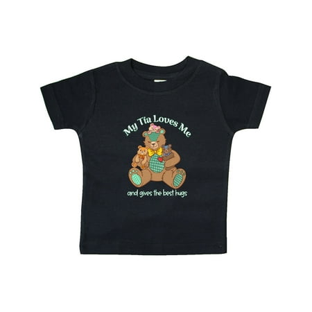 Inktastic My Tía Loves Me And Gives The Best Hugs Teddy Bear Gift Baby Boy or Baby Girl T-Shirt
Inktastic My Tía Loves Me And Gives The Best Hugs Teddy Bear Gift Baby Boy or Baby Girl T-Shirt
