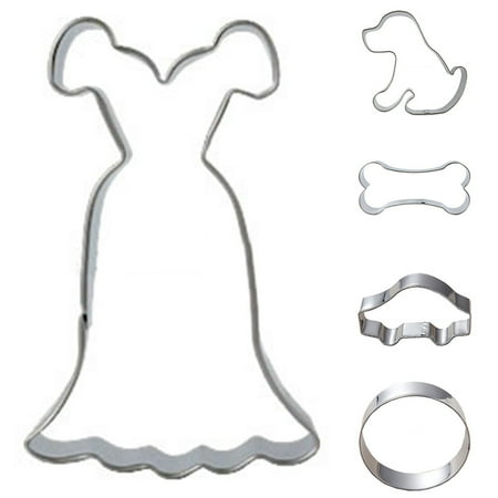 HYDa Stainless Steel Dress Car Bone Puppy Dog Circle Mould Cookie Cutter DIY Mold
HYDa Stainless Steel Dress Car Bone Puppy Dog Circle Mould Cookie Cutter DIY Mold