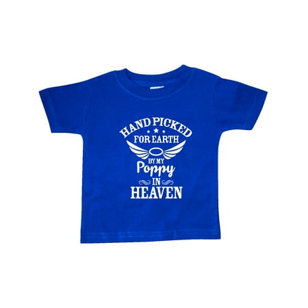 Inktastic Handpicked for Earth By My Poppy in Heaven with Angel Wings` Gift Baby Boy or Baby Girl T-Shirt
Inktastic Handpicked for Earth By My Poppy in Heaven with Angel Wings` Gift Baby Boy or Baby Girl T-Shirt