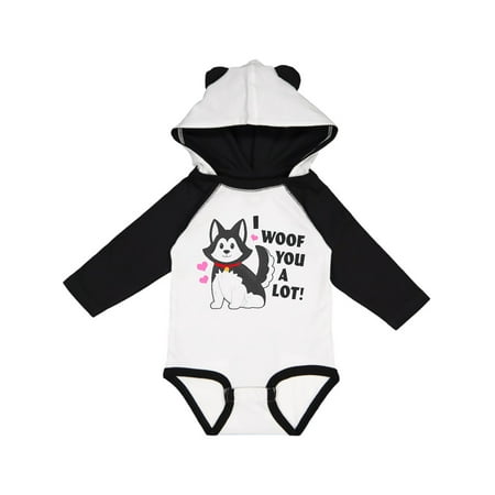 Inktastic I woof you a lot with Husky Dog Illustration Gift Baby Boy or Baby Girl Long Sleeve Bodysuit
Inktastic I woof you a lot with Husky Dog Illustration Gift Baby Boy or Baby Girl Long Sleeve Bodysuit