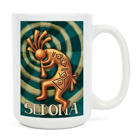 15 fl oz Ceramic Mug Sedona Arizona Kokopelli Dishwasher & Microwave Safe
15 fl oz Ceramic Mug Sedona Arizona Kokopelli Dishwasher & Microwave Safe