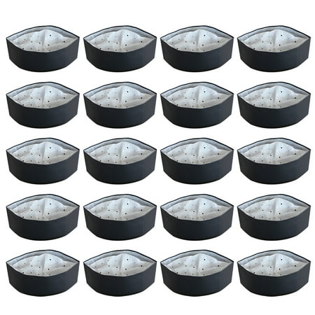 20Pcs Disposable Paper Chef Hat Food Server Hat Kitchen Accessories for Home Restaurant Theme Party (Black)
20Pcs Disposable Paper Chef Hat Food Server Hat Kitchen Accessories for Home Restaurant Theme Party (Black)