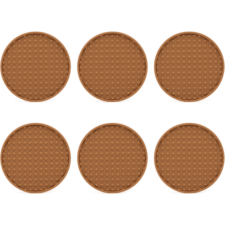 Silicone Coasters for Drinks Silicone Coasters | Non-Slip Base Washable and Heat Resistant Coffee Coasters for Wooden Table Desk Kitchen Office Bar - tan
Silicone Coasters for Drinks Silicone Coasters | Non-Slip Base Washable and Heat Resistant Coffee Coasters for Wooden Table Desk Kitchen Office Bar - tan