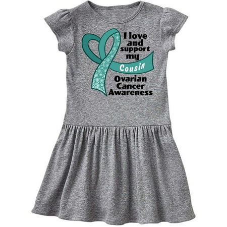 Inktastic I Love and Support my Cousin with Teal Ribbon Heart Gift Toddler Girl Dress
Inktastic I Love and Support my Cousin with Teal Ribbon Heart Gift Toddler Girl Dress