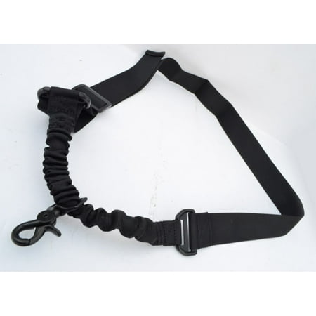 Nylon Bungee Single Point One Point Sling - Black