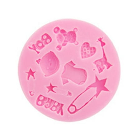 896A Decorating Silicone Mold Cake Baking Tools DIY Sugar Craft Candy Chocolate Tray Soap Baby Shower Theme Fondant Mold
896A Decorating Silicone Mold Cake Baking Tools DIY Sugar Craft Candy Chocolate Tray Soap Baby Shower Theme Fondant Mold