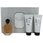 Ellen by Ellen Tracy for Women SET: EDP Spray 2.5 oz. + Body Lotion 3.4 oz. + Shower Gel 3.4 oz.
