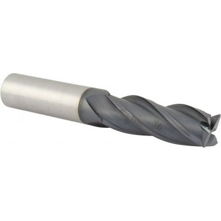 Accupro 5/8 1-3/4 LOC 5/8 Shank Diam 4 OAL 4 Flute Solid Carbide Square End Mill Single End TiAlN Finish Spiral Flute 30° Helix Centercutting Right Hand Cut Right Hand Flute
Accupro 5/8 1-3/4 LOC 5/8 Shank Diam 4 OAL 4 Flute Solid Carbide Square End Mill Single End TiAlN Finish Spiral Flute 30° Helix Centercutting Right Hand Cut Right Hand Flute
