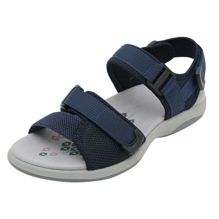 Ediodpoh Women s Summer Fashion Open Toe Solid Color Adjustable Elastic Sports Sandals Breathable Non Slip Outdoor Beach Sandals Sandals for Women Blue 9(42)
Ediodpoh Women s Summer Fashion Open Toe Solid Color Adjustable Elastic Sports Sandals Breathable Non Slip Outdoor Beach Sandals Sandals for Women Blue 9(42)
