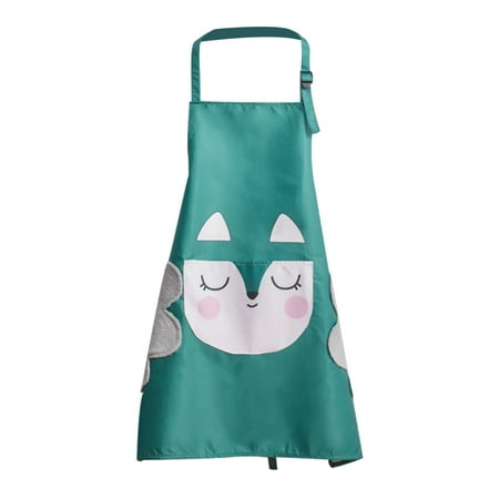 Cooking Apron Sleeveless Adjustable Comfortable Cartoon Fox Pattern Wipeable Apron for Kitchen
Cooking Apron Sleeveless Adjustable Comfortable Cartoon Fox Pattern Wipeable Apron for Kitchen