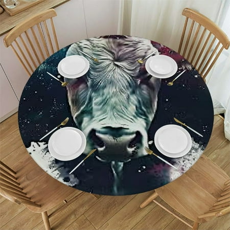 Sheronv Paint Splatters Round Table Cover Stain Resistant Washable Indoor Outdoor Tablecloth Kitchen Dining Wedding Parties 100% Polyester Fiber 42-46
Sheronv Paint Splatters Round Table Cover Stain Resistant Washable Indoor Outdoor Tablecloth Kitchen Dining Wedding Parties 100% Polyester Fiber 42-46