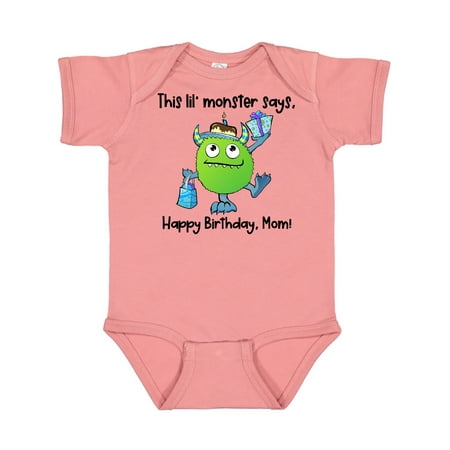 Inktastic This Lil Monster Says Happy Birthday Mom Gift Baby Boy or Baby Girl Bodysuit
Inktastic This Lil Monster Says Happy Birthday Mom Gift Baby Boy or Baby Girl Bodysuit