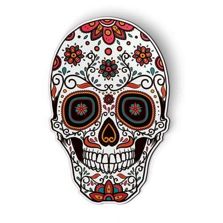 Sugar Mexican Day Of The Dead - Magnet - Car Fridge Locker - Select Size
