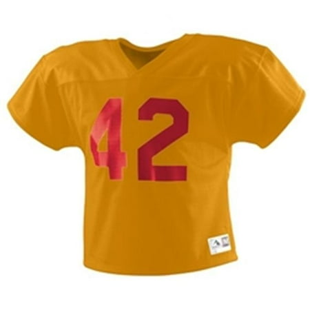 Augusta 9500A Adult Two A Day Jersey - Gold, Small & Medium