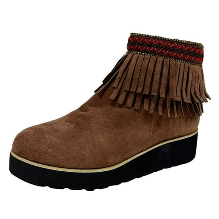 GHSOHS Cowgirl Boots for Women Retro Tassel Suede Ankle Booties Outdoor Casual Comfort Platform Western Cowboy Boots Womens Shoes(Brown 39)
GHSOHS Cowgirl Boots for Women Retro Tassel Suede Ankle Booties Outdoor Casual Comfort Platform Western Cowboy Boots Womens Shoes(Brown 39)