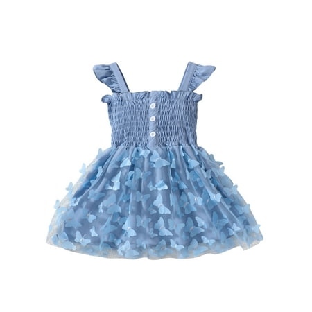 wybzd Toddler Baby Girl Tulle Tutu Dress Sleeveless Halter Sundress Off Shoulder Floral Print Ruffle Dress Summer Clothes Blue 4-5 Years
wybzd Toddler Baby Girl Tulle Tutu Dress Sleeveless Halter Sundress Off Shoulder Floral Print Ruffle Dress Summer Clothes Blue 4-5 Years