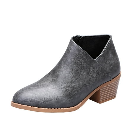 jsaierl Boots Women Solid Mid Heel Zipper Slip Round Head Fall Winter Thick Heel Booties
jsaierl Boots Women Solid Mid Heel Zipper Slip Round Head Fall Winter Thick Heel Booties
