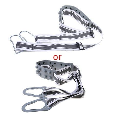 Adjustable Fitness Lose Strap w/ Hooks for Waist Back Abdomen Fitness Exercise