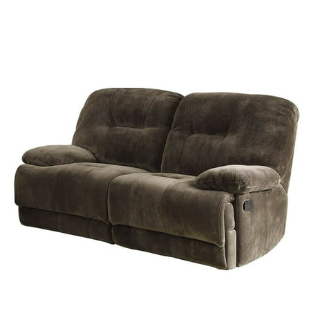 reclining loveseat homelegance plush