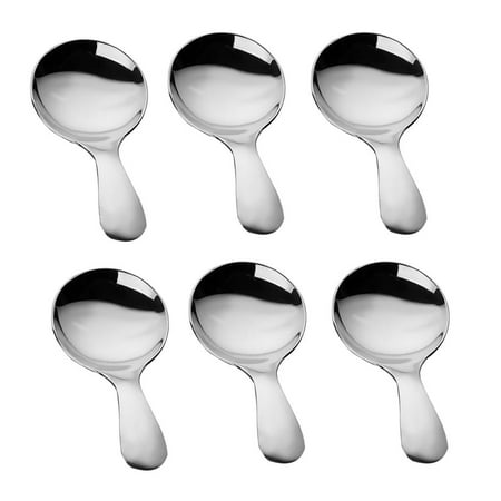 6 P6pcs Tea Soup Spoon Stainless Steel Kitchen Dessert Ice Spoons Metal Spoons
6 P6pcs Tea Soup Spoon Stainless Steel Kitchen Dessert Ice Spoons Metal Spoons