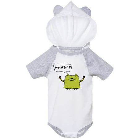 Inktastic Whatif Monster Gift Baby Boy or Baby Girl Bodysuit