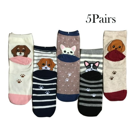 Women 5Pairs Socks Cartoon Animal Socks Kawaii Funny Socks Casual Socks Autumn Spring
Women 5Pairs Socks Cartoon Animal Socks Kawaii Funny Socks Casual Socks Autumn Spring