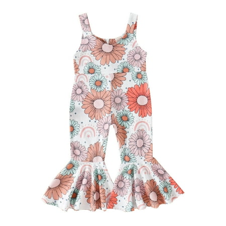 Zrbywb Baby Boy Girl Clothes Toddler Girls Sleeveless Floral Prints Romper Bell Bottoms Jumpsuit Clothes
Zrbywb Baby Boy Girl Clothes Toddler Girls Sleeveless Floral Prints Romper Bell Bottoms Jumpsuit Clothes